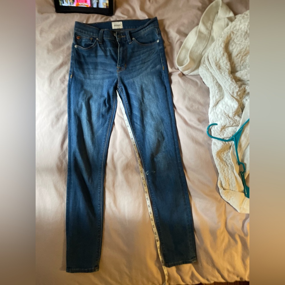 Blue Hudson jeans skinny jeans size 25